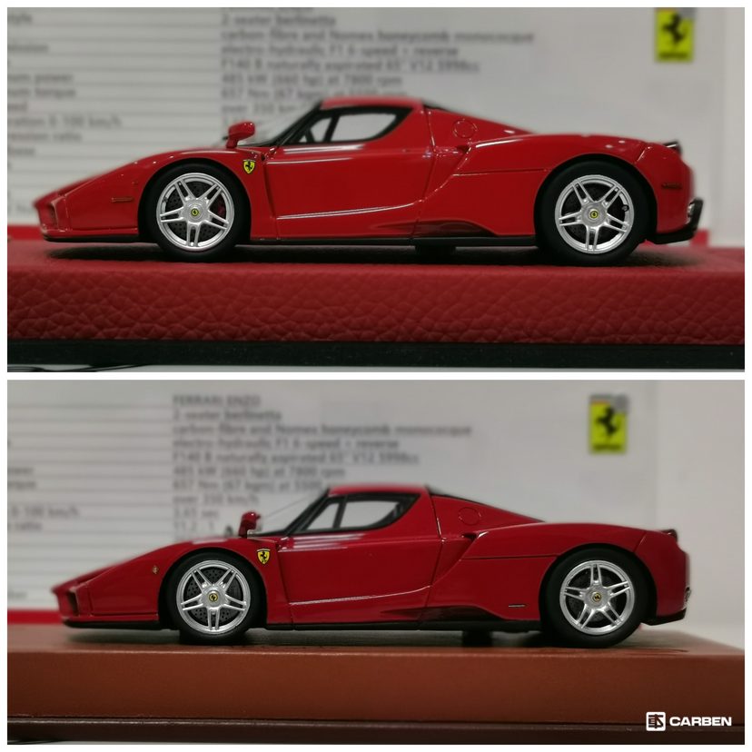 BBR 1/43 Enzo Ferrari 新欢旧爱？_CARBEN车本部落