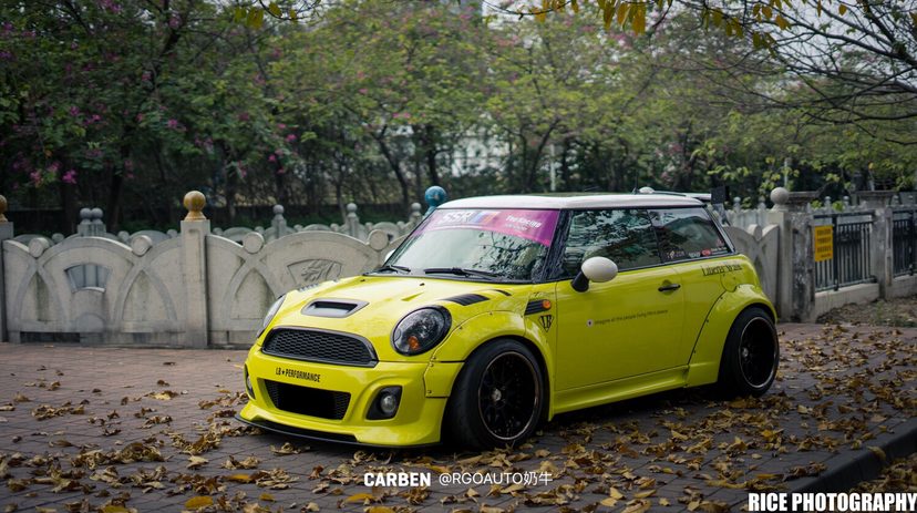 MINI COOPER R56 一架基本都是日本零件的英國車🤣 libertywalk wide