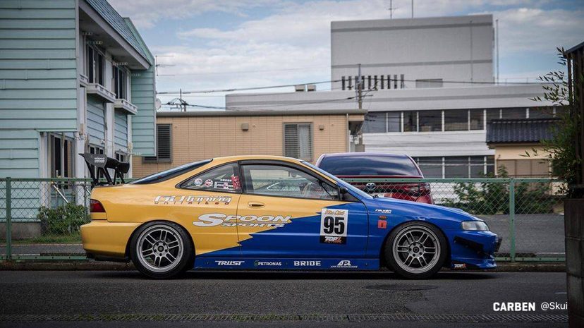 honda integra dc2 spoon涂装 完成度好高[心]