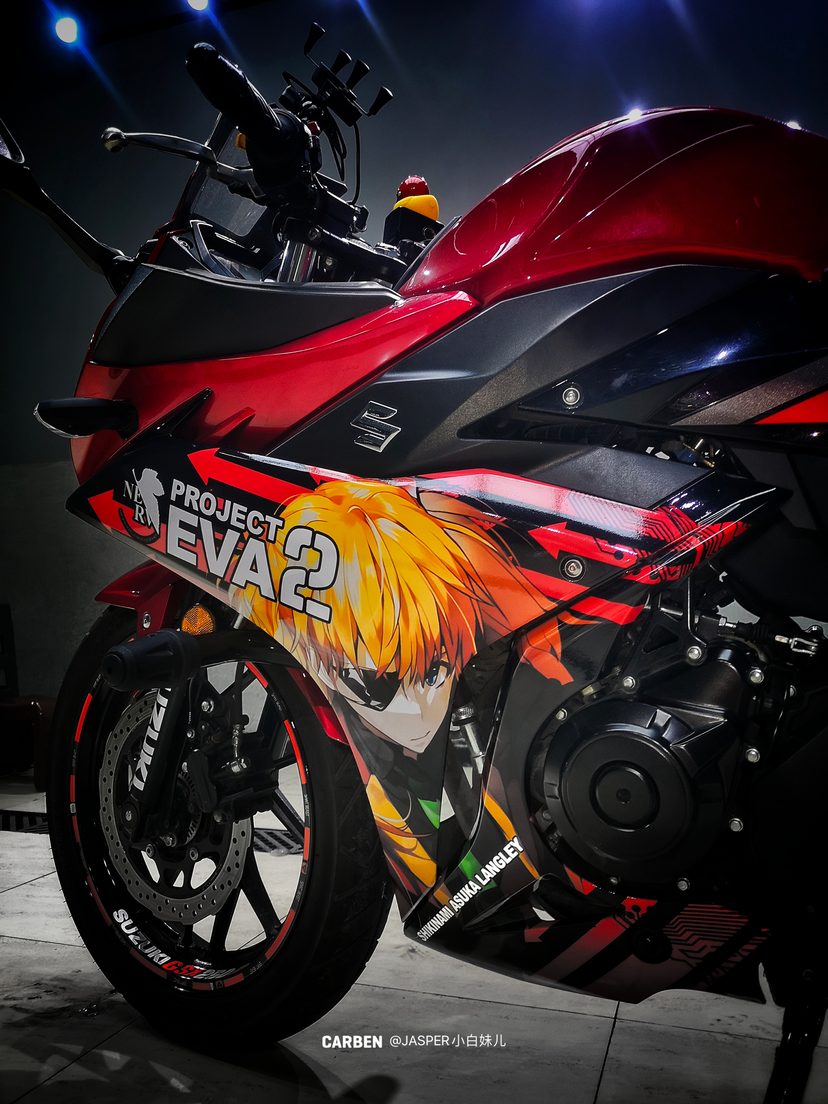 新世纪エヴァンゲリオン 明日香 suzuki gsx250r