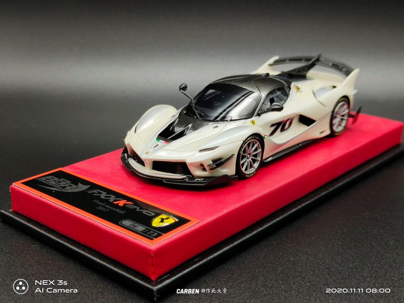 BBR 1/43 Ferrari FXXK EVO Final Worldchampion 2017 08/73_CARBEN车