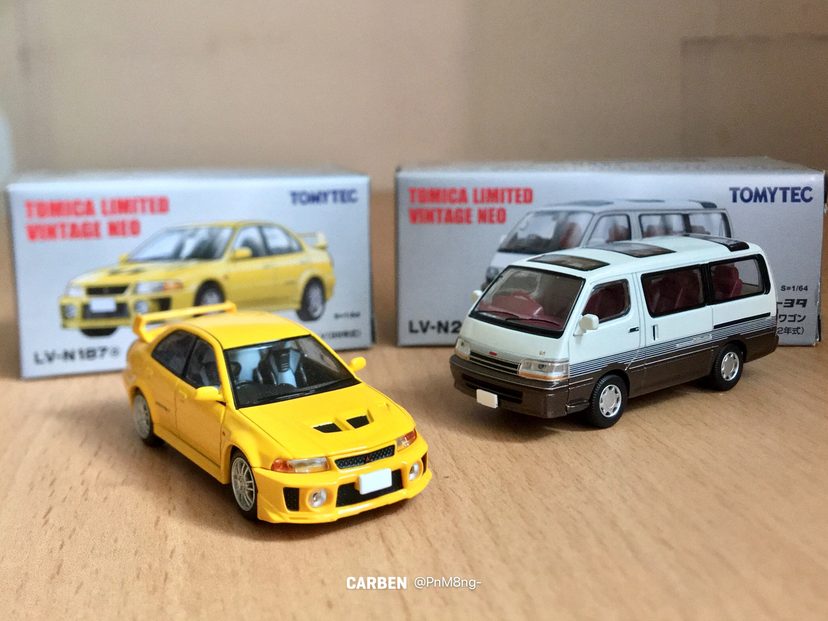 90年代中叶的中古车 也是90年代人的回忆了吧 Mitsubishi Lancer Evolution V Gsr 1998 Toyota Hiace Wagon 2 4supercustom Limited 1992 三菱ラソサ一gsrエボリュ一ショシv 98年式 トヨタハイエ一スワコ